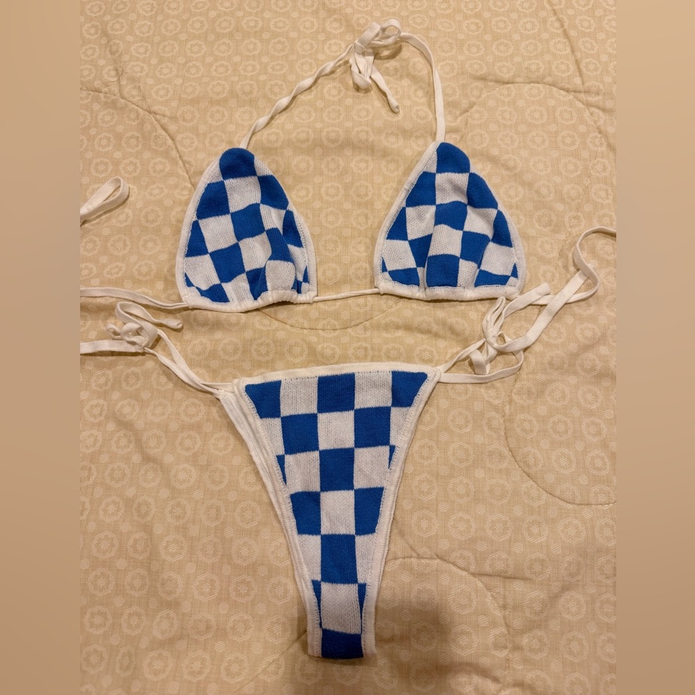 Pacsun checkered bikini